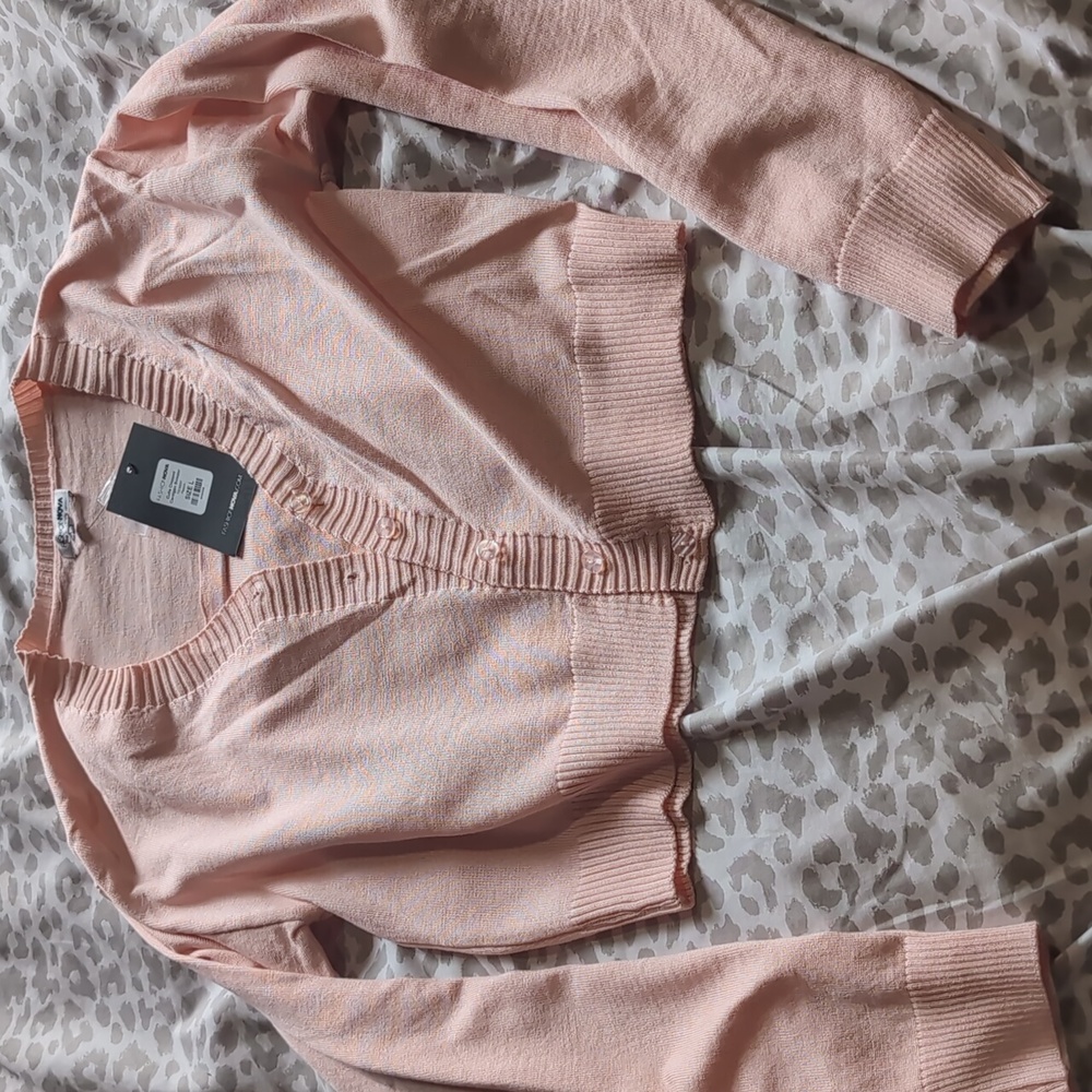 Fashion Nova Cropped Sweater Set